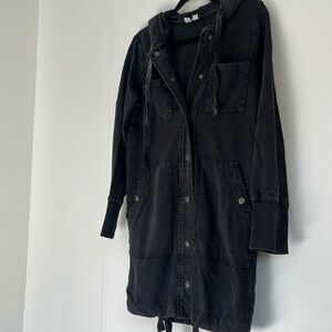 Melrose and Market Hooded Sweater Jacket